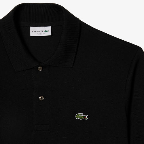 Lacoste - Classic Fit Polo in Black - Nigel Clare