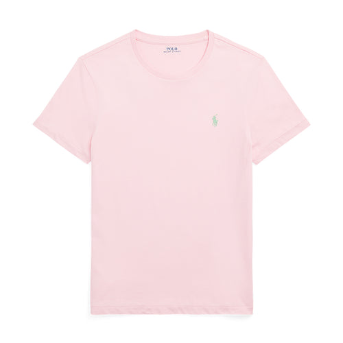 Ralph Lauren - Custom Slim Fit Jersey Crewneck T-Shirt in Pink - Nigel Clare