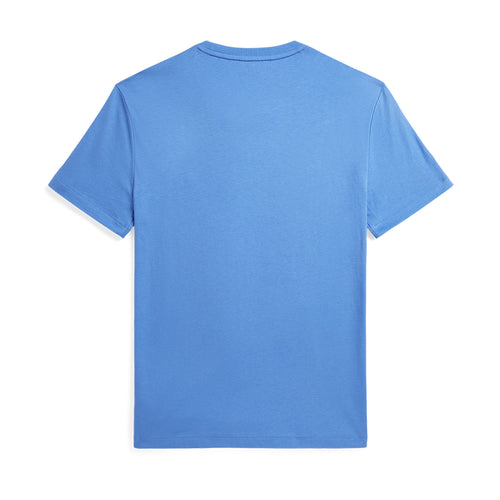 Ralph Lauren - Custom Slim Fit Jersey Crewneck T-Shirt in Blue - Nigel Clare