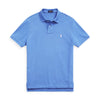 Ralph Lauren - Custom Slim Fit Mesh Polo Shirt in Blue - Nigel Clare