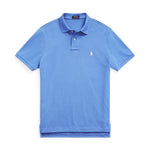 Ralph Lauren - Custom Slim Fit Mesh Polo Shirt in Blue - Nigel Clare