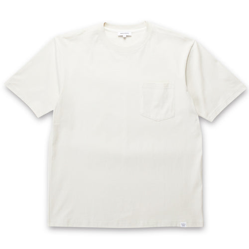 Norse Projects - Johannes Pocket T-Shirt in Lucid White - Nigel Clare