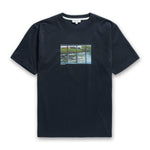 Norse Projects - Johannes Canal Print T-Shirt in Navy - Nigel Clare