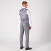 Remus - Luca Slim 3 Piece Suit in Light Grey - Nigel Clare