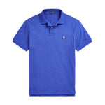 Ralph Lauren - Custom Slim Fit Mesh Polo Shirt in Royal Blue - Nigel Clare