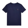 Ralph Lauren - Custom Slim Fit Soft Cotton T-Shirt in Navy - Nigel Clare