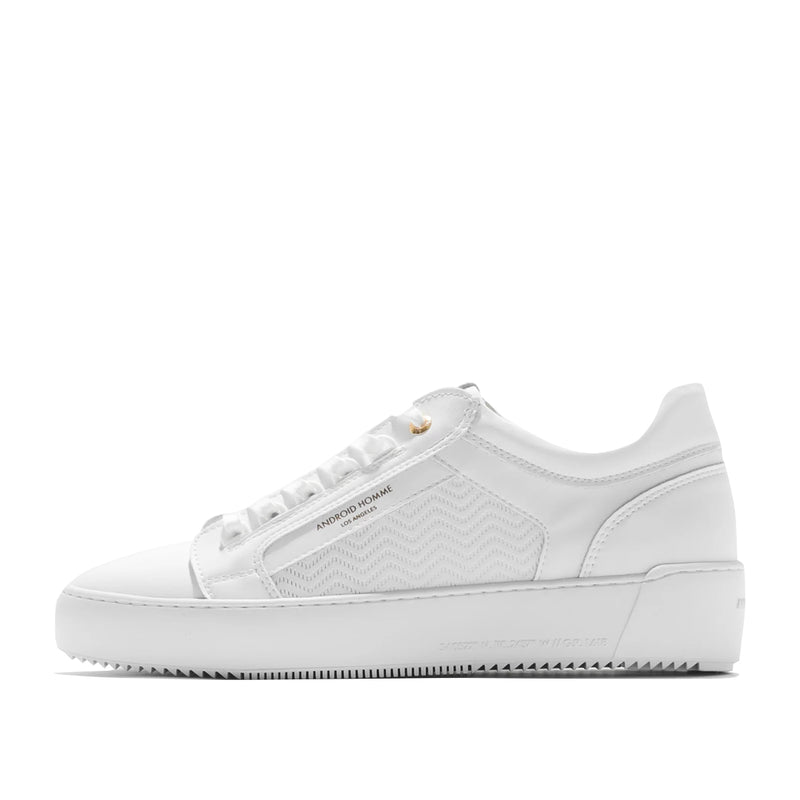 Android Homme - Venice Trainers in White - Nigel Clare