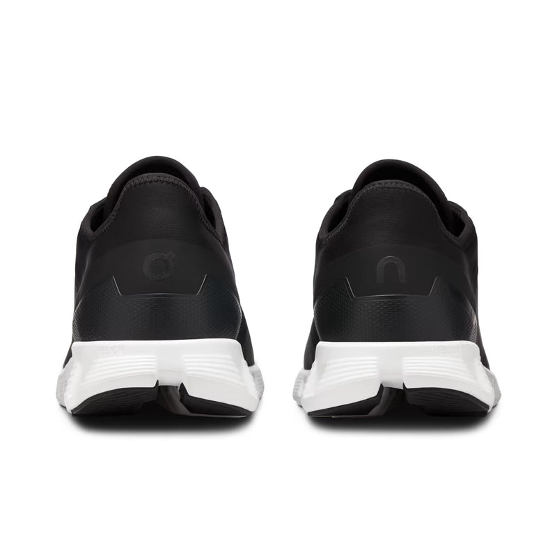 On Running - Cloud X 3 AD Trainers in Black/White - Nigel Clare