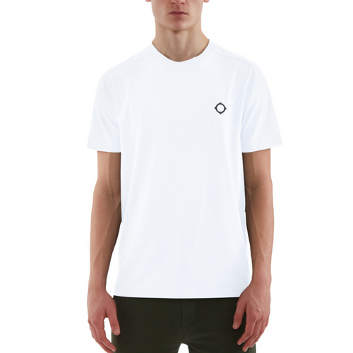 MA.STRUM - Icon T-Shirt in Optic White - Nigel Clare