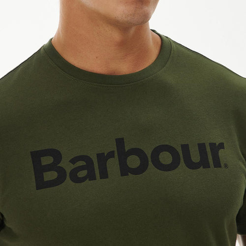 Barbour - Logo T-Shirt in Olive - Nigel Clare