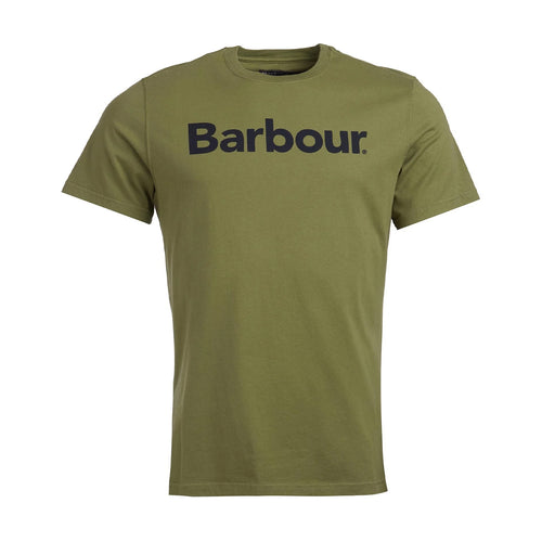 Barbour - Logo T-Shirt in Burnt Olive - Nigel Clare
