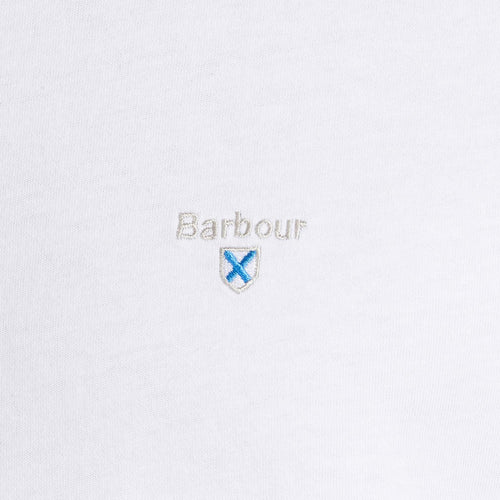 Barbour - Aboyne T-Shirt in White - Nigel Clare