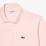 Lacoste - Classic Fit Polo in Light Pink - Nigel Clare