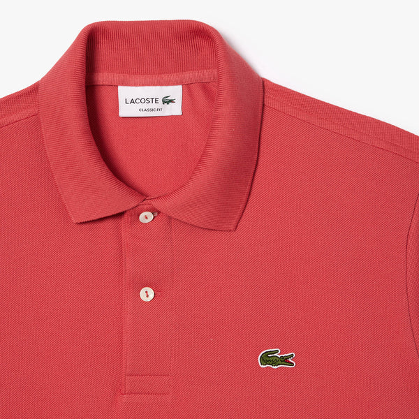 Red polo on sale shirt lacoste