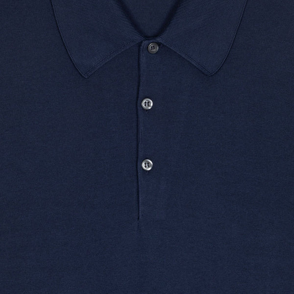 John Smedley - Isis Polo Shirt in French Navy– Nigel Clare
