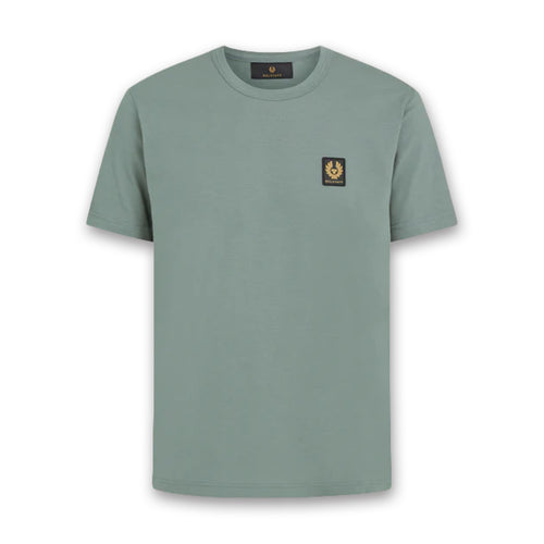 Belstaff - Classic T-Shirt in Mineral Green - Nigel Clare