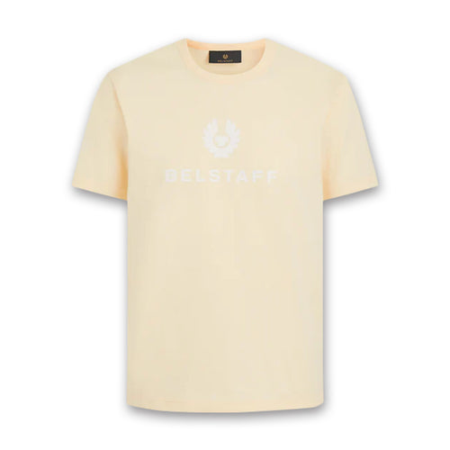 Belstaff - Signature T-Shirt in Yellow Sand - Nigel Clare