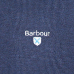 Barbour - Organic Crew Neck Jumper in Navy - Nigel Clare
