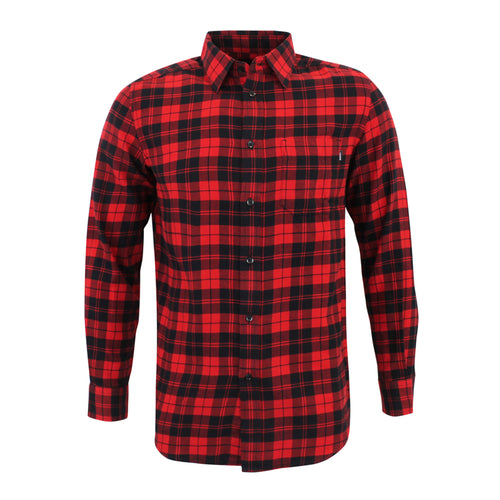 Diesel - S-MOI-CHK Check Shirt in Red - Nigel Clare