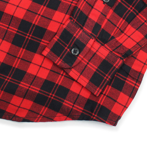 Diesel - S-MOI-CHK Check Shirt in Red - Nigel Clare