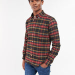 Barbour - Portdown Tailored Fit Shirt in Winter Black - Nigel Clare