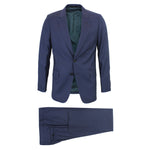 Paul Smith - Piccadilly Fit Dark Blue Fine Check Suit - Nigel Clare