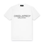 DSQUARED2 - Milano T-Shirt in White - Nigel Clare
