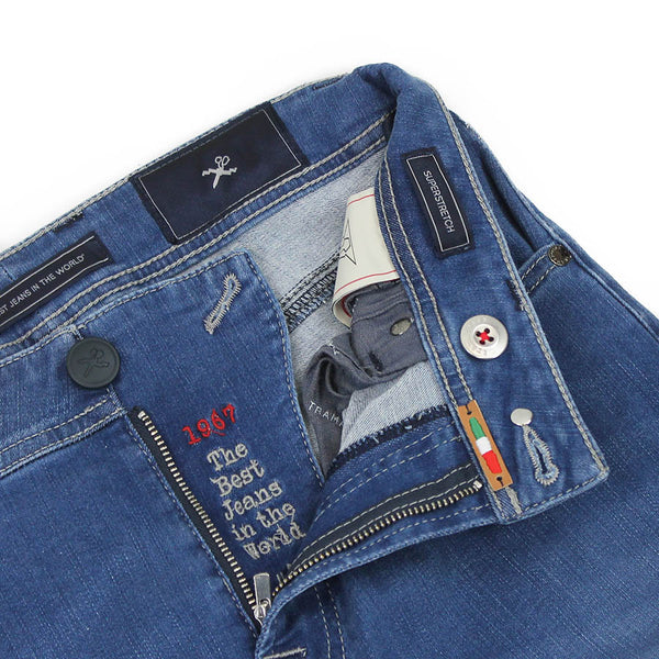 Tramarossa Leonardo Slim 12 Month Jeans in Blue Nigel Clare