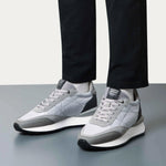 Android Homme - Marina Del Rey Ripstop Trainers in Grey - Nigel Clare