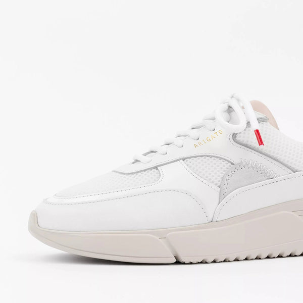 Axel Arigato Genesis Triple Trainers in White/Grey/Pink Nigel
