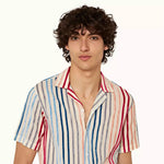 Orlebar Brown - Hibbert Stripe Shirt in Multi - Nigel Clare