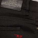 Diesel - D-Istort 096EF Super Skinny Jeans in Black - Nigel Clare