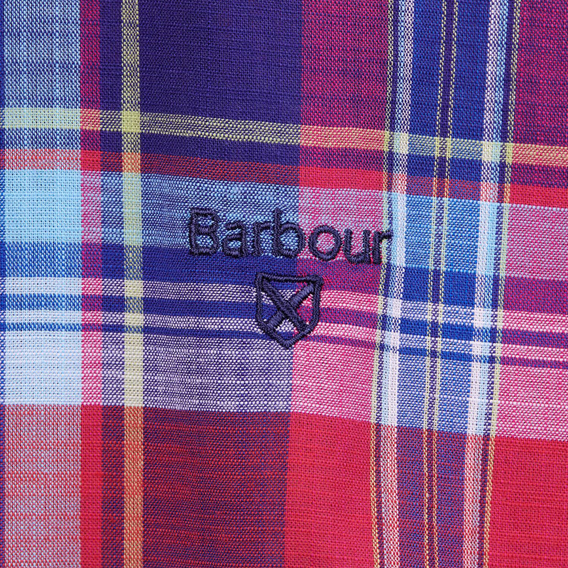 Barbour - Blakelow Tailored Fit Shirt in Red - Nigel Clare