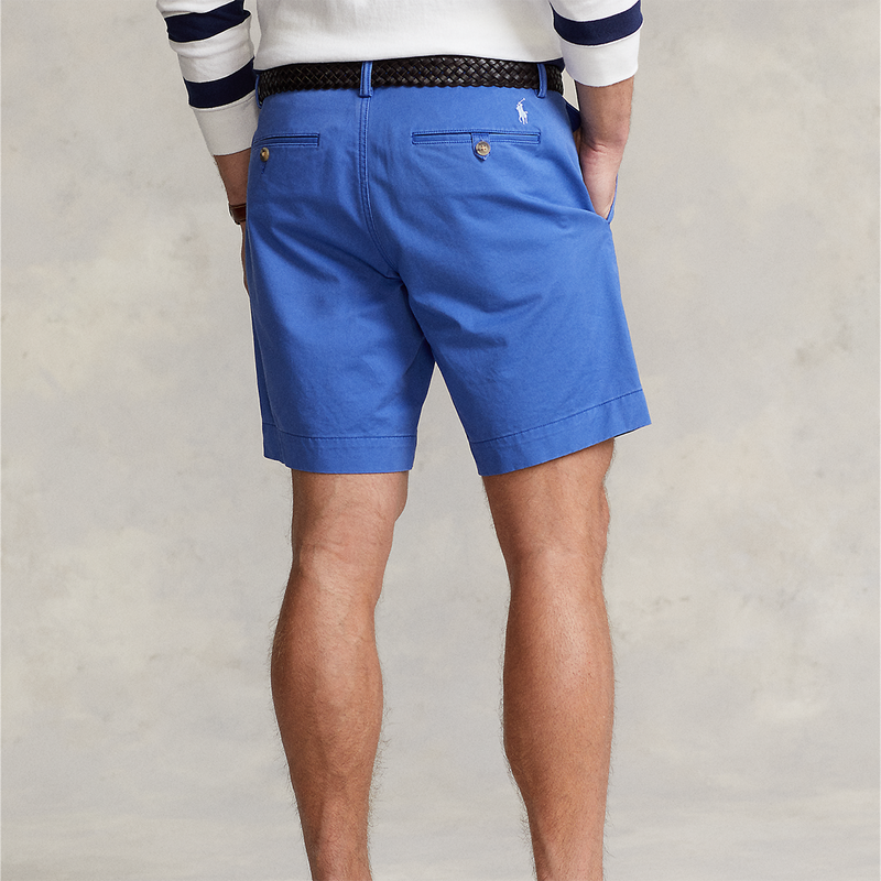 Ralph Lauren - Straight Fit Bedford Short in Blue - Nigel Clare