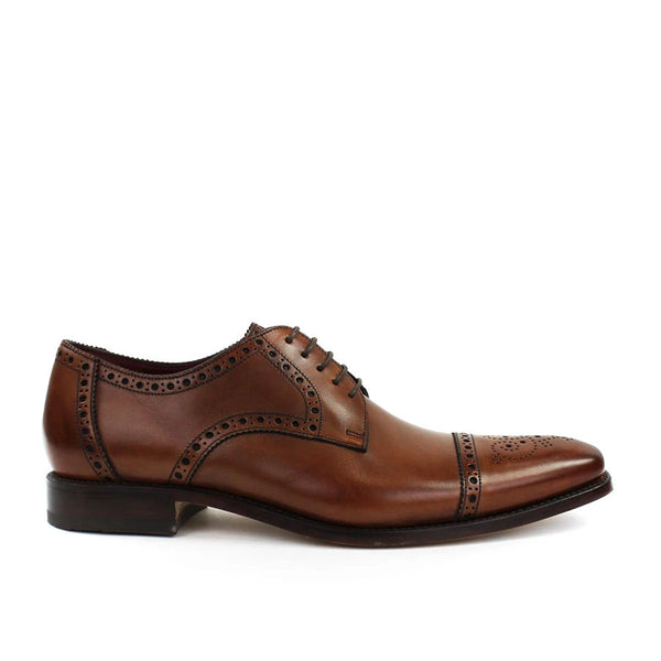 Loake tan foley deals brogue shoe