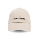 Axel Arigato - AA Logo Cap in Washed Beige - Nigel Clare