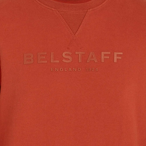 Belstaff - 1924 Sweatshirt in Red Ochre - Nigel Clare