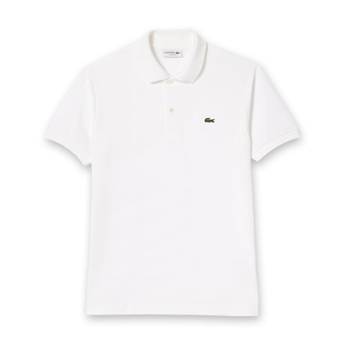 Lacoste - Classic Fit Polo in White - Nigel Clare