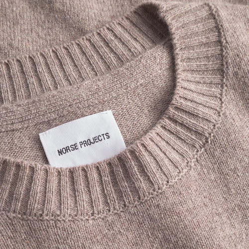 Norse Projects - Merino Lambswool Sweater in Clay