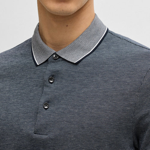 Boss - H-Pitton Slim Fit Polo in Navy