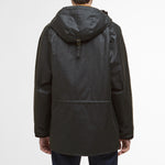 Barbour - Reel Waxed Parka in Sage