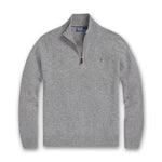 Ralph Lauren - Wool Quarter-Zip Sweater in Grey