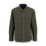 Barbour - Moleskin Overshirt in Dark Olive