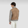Paul & Shark - Suede Wool Cashmere Jacket in Moonbeam Fungi