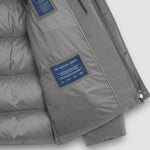 Paul & Shark - Wool & Silk Blend Puffer Jacket in Grey