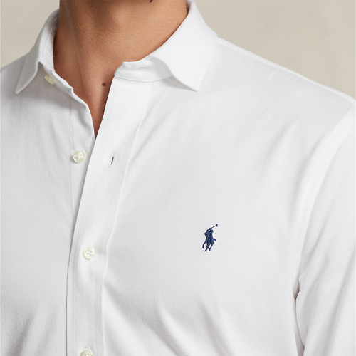 Ralph Lauren - Classic Jersey Shirt in White