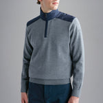 Paul & Shark - Wool Sweater With Typhoon® Insert in Grey