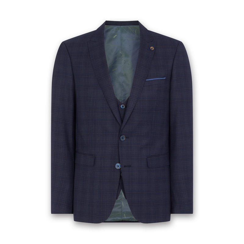 Remus - Lanito X-Slim 3 Piece Suit in Navy - Nigel Clare