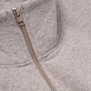 Norse Projects - Relaxed Cotton Wool Half Zip in Grey Melange - Nigel Clare