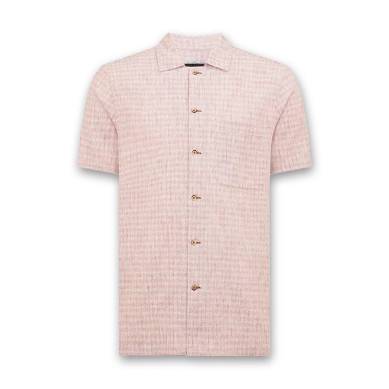 Remus - Paolo Tapered SS Shirt in Oyster
